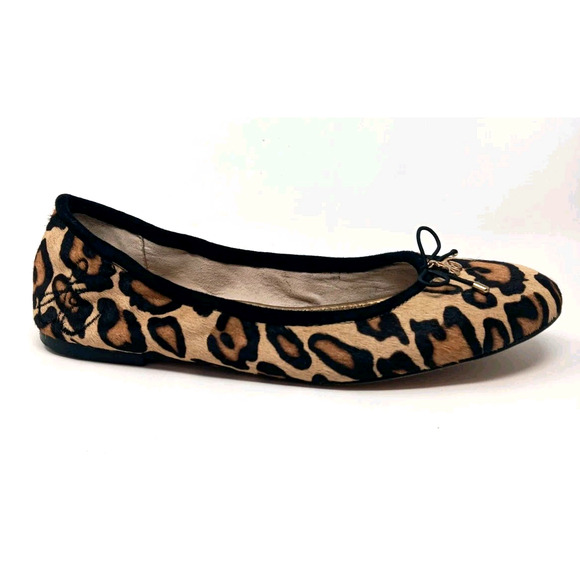 Sam Edelman “Felicia” Leopard Print Ballet Flats Women’s Size 8.5M - Picture 2 of 10